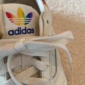 Adidas Rainbow Stripes Sneakers Love Unites